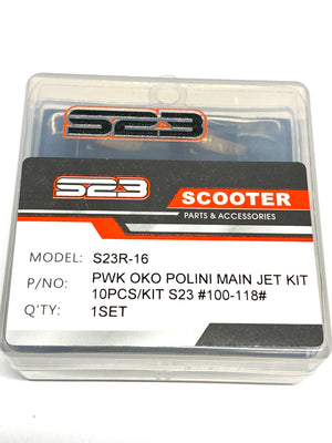 S23 PWK Main Jet kit