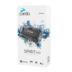 Cardo Spirit HD Bluetooth Headset, Single