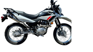 Honda XR150L Full Stainless exhaust system