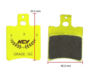 NCY Performance Brake Pads for Genuine Buddy, RoughHouse 50