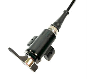 Choke cable knob handlebar mount
