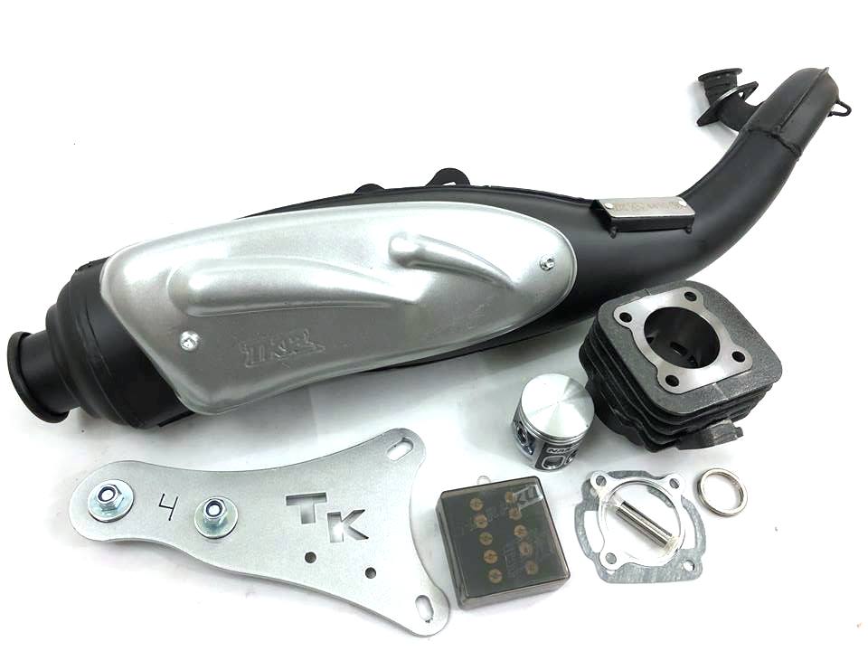 Yamaha Jog 91+ / Vino 50CC Tagged Exhaust Systems - ScooterSwapShop