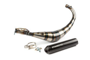 Stage6 low mount sherco sm50 streetrace exhaust