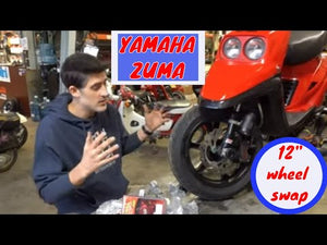 Yamaha zuma 12" wheels PREBUG