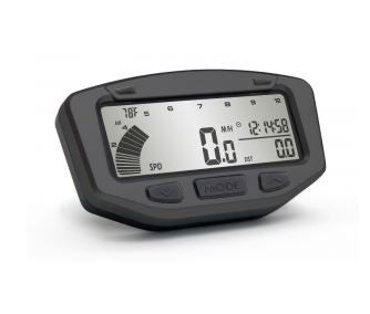 Trailtech Vapor Gauge LCD Backlit Speedometer Odometer with Extension - ScooterSwapShop