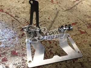 License Plate Brackets for Zuma, Dio - ScooterSwapShop